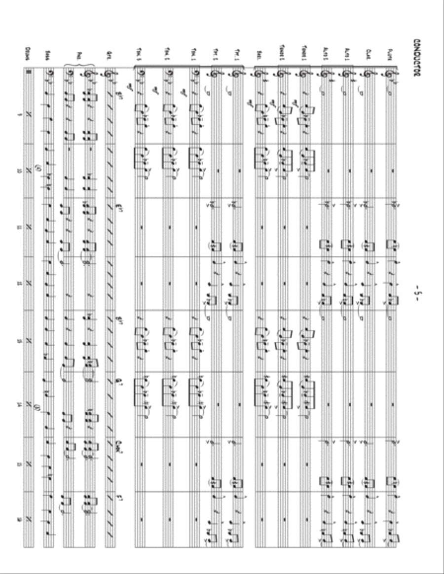 Blue's Got the Blues Blue's Got the Blues Jazz Ensemble scores gallery preview page 5
