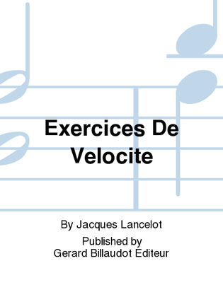 Exercices De Velocite