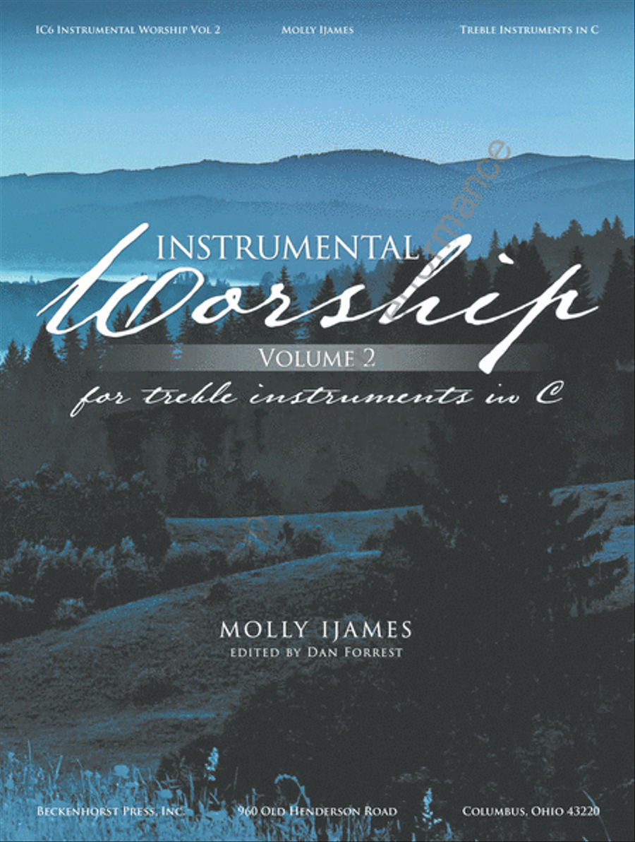 Instrumental Worship Volume 2 - Treble in C Collection / Songbook scores gallery preview page 2