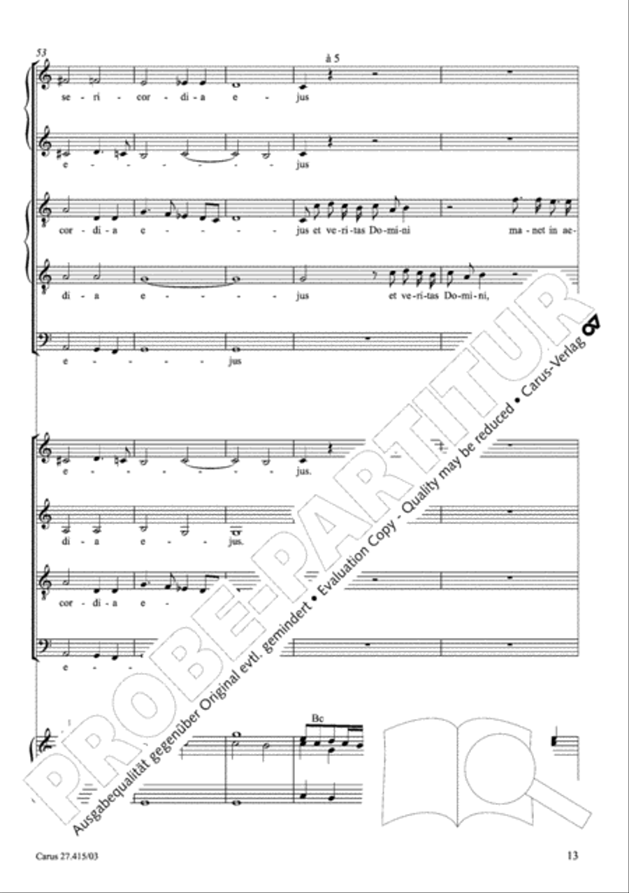 Laudate Dominum Primo 4-Part scores gallery preview page 14