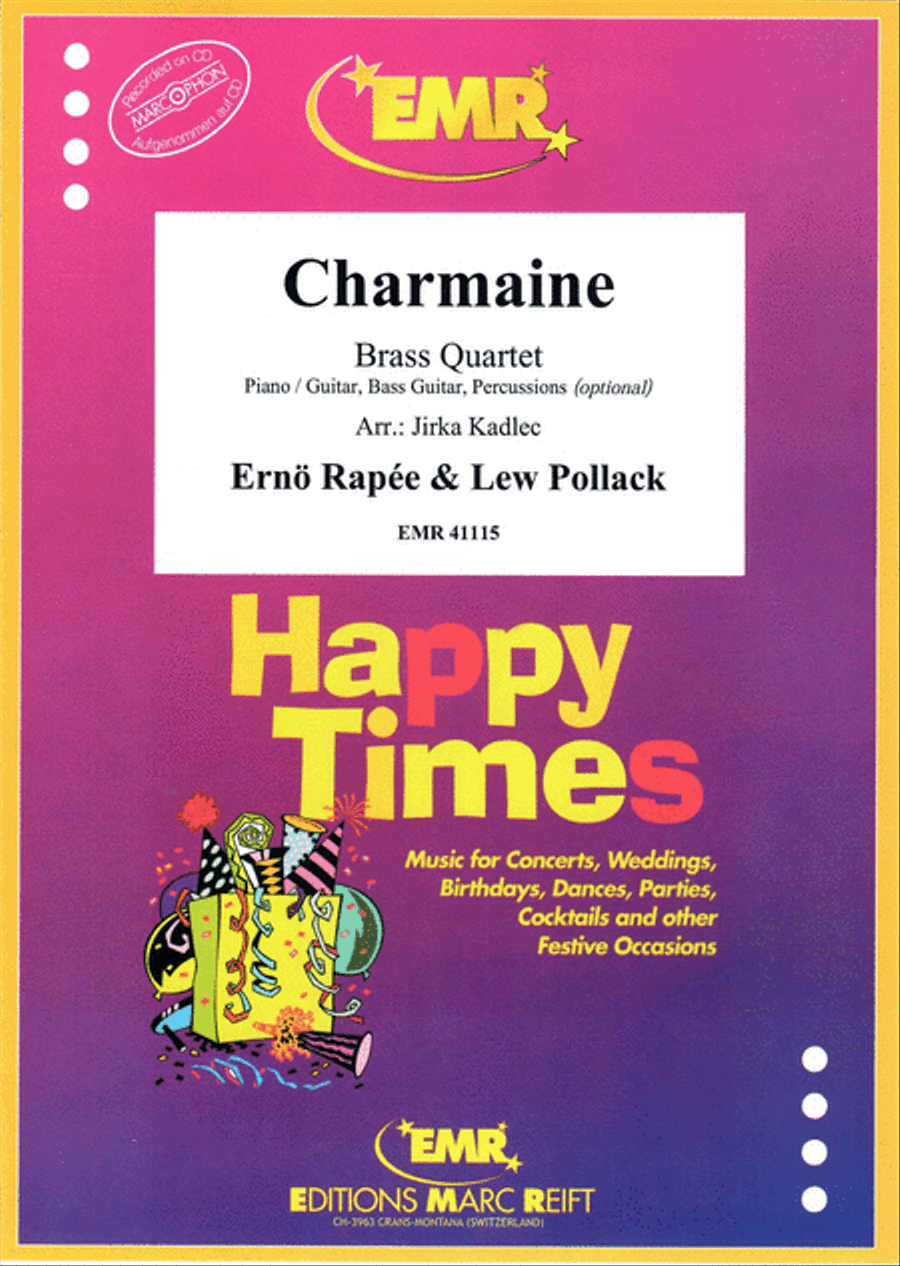 Charmaine Charmaine Brass Ensemble scores gallery preview page 1