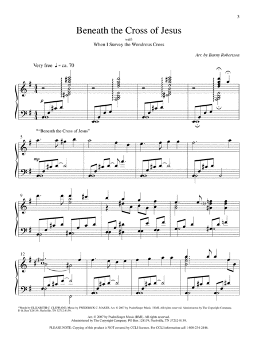 Tune My Heart for Praise Piano Solo scores gallery preview page 2