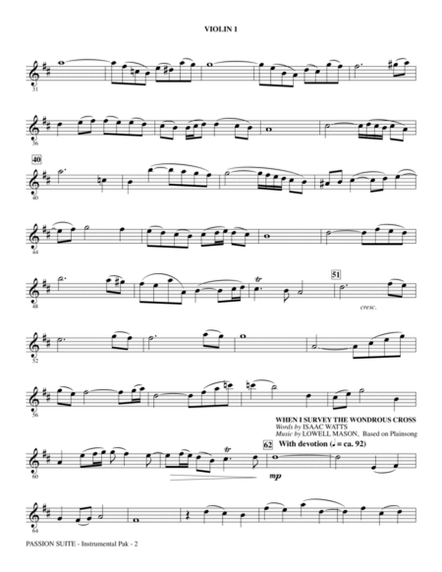 Passion Suite - Violin 1