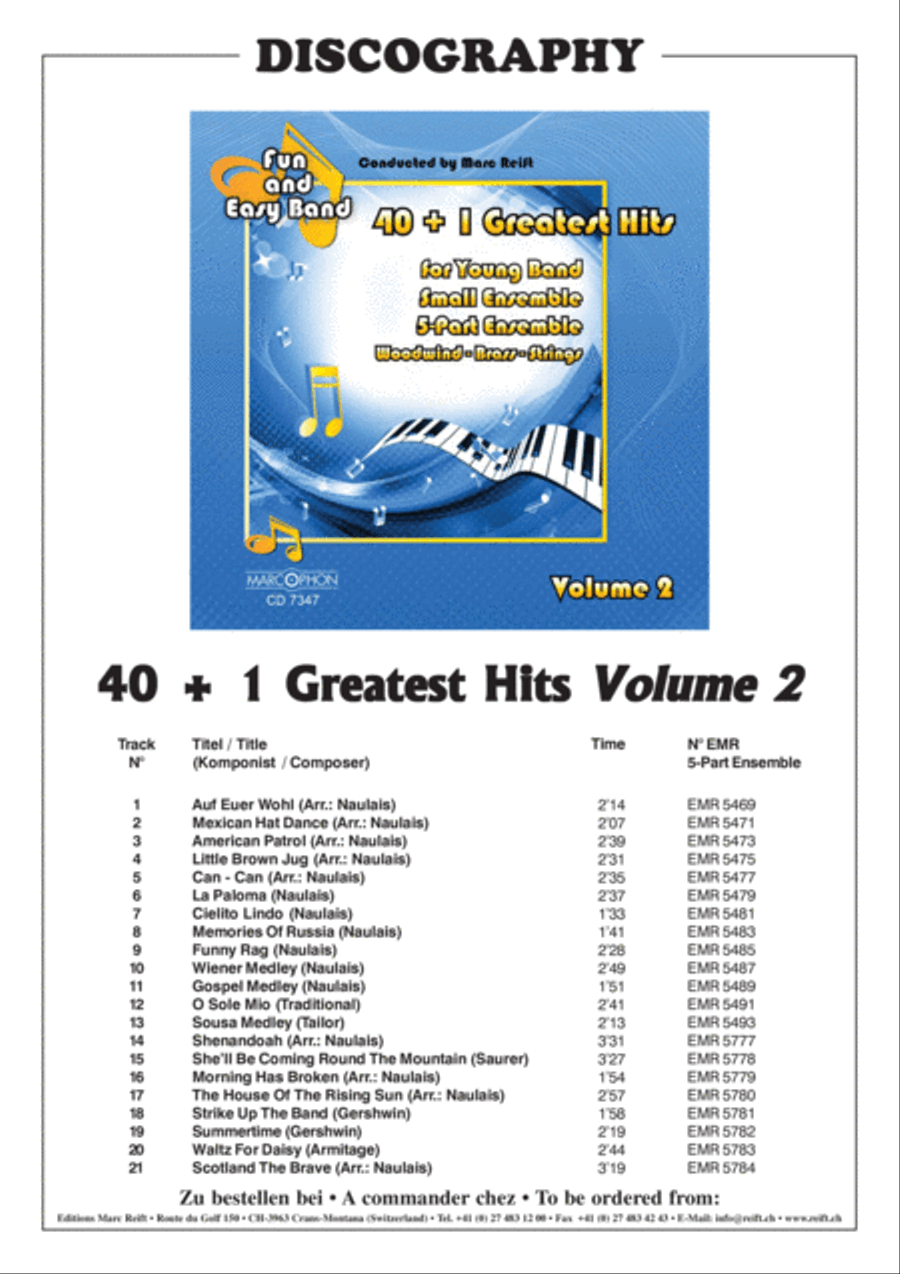 American Patrol Concert Band scores gallery preview page 3