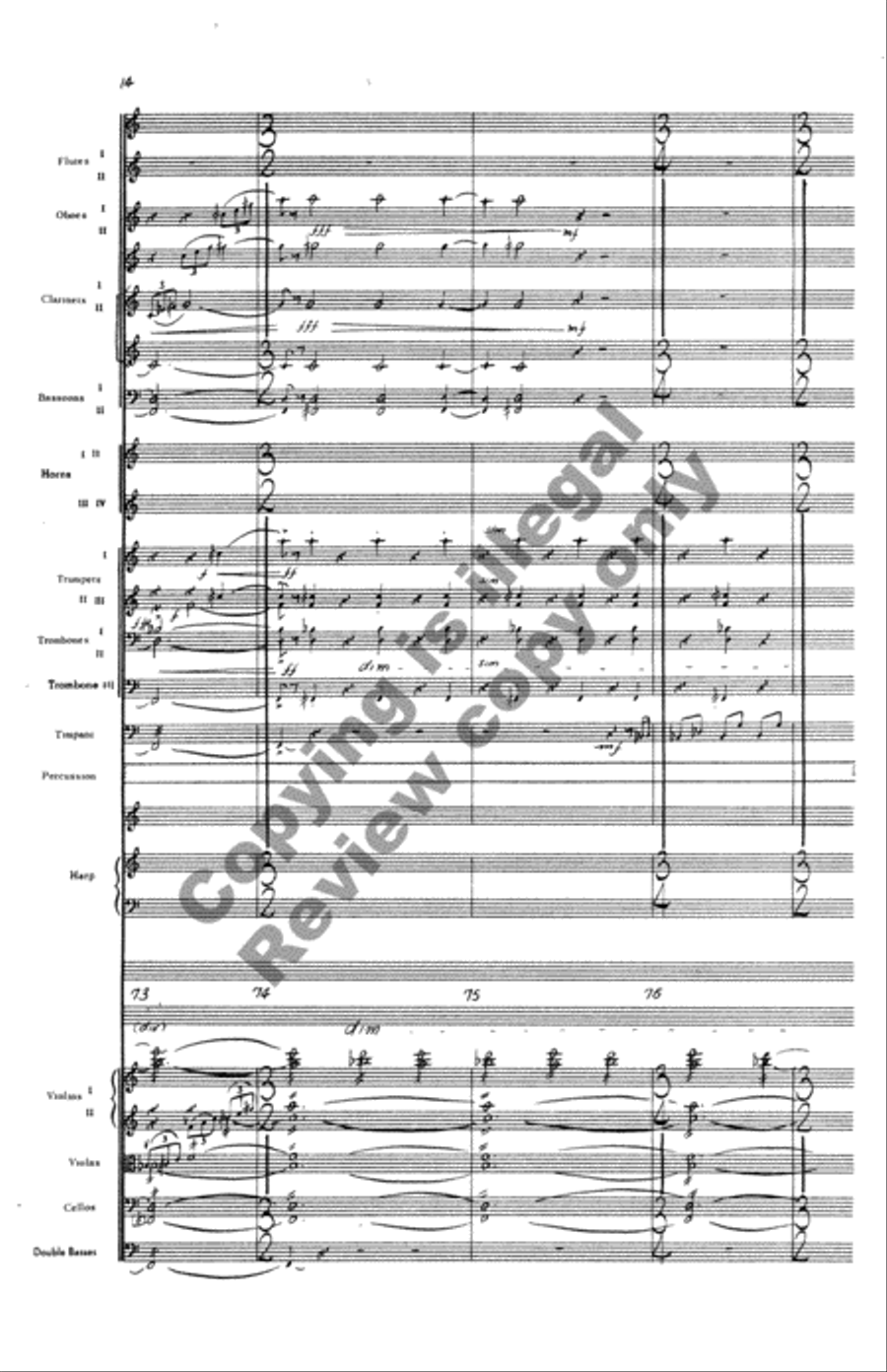 Concerto for Orchestra Full Orchestra scores gallery preview page 92