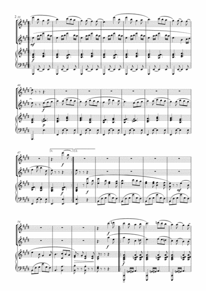 Slovenian Sonata - for 2 flutes and piano