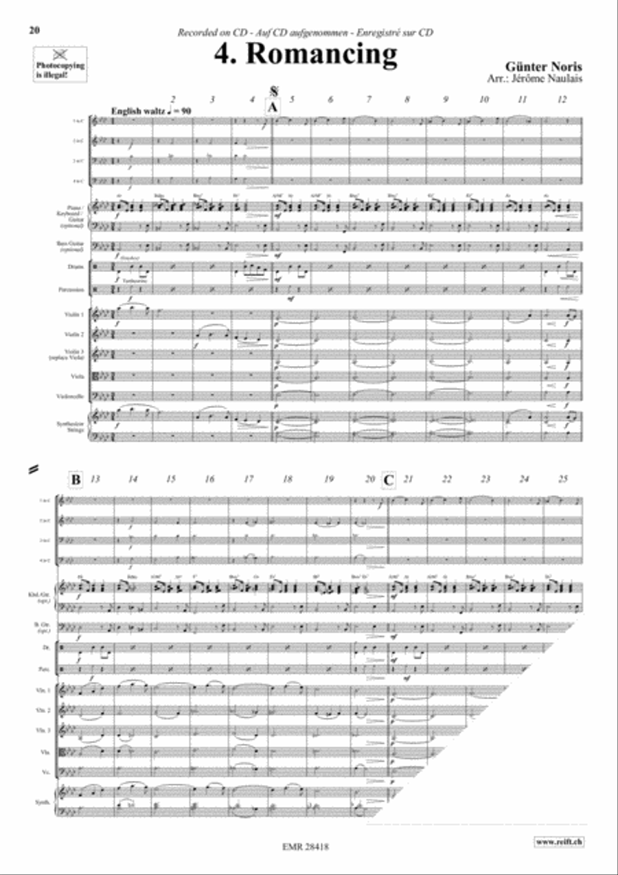 Let's Dance Volume 4 Brass Ensemble scores gallery preview page 6