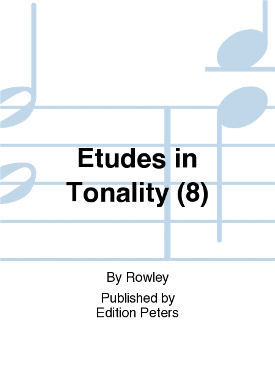 Studies in Tonality Op.44 Piano Method scores gallery preview page 1