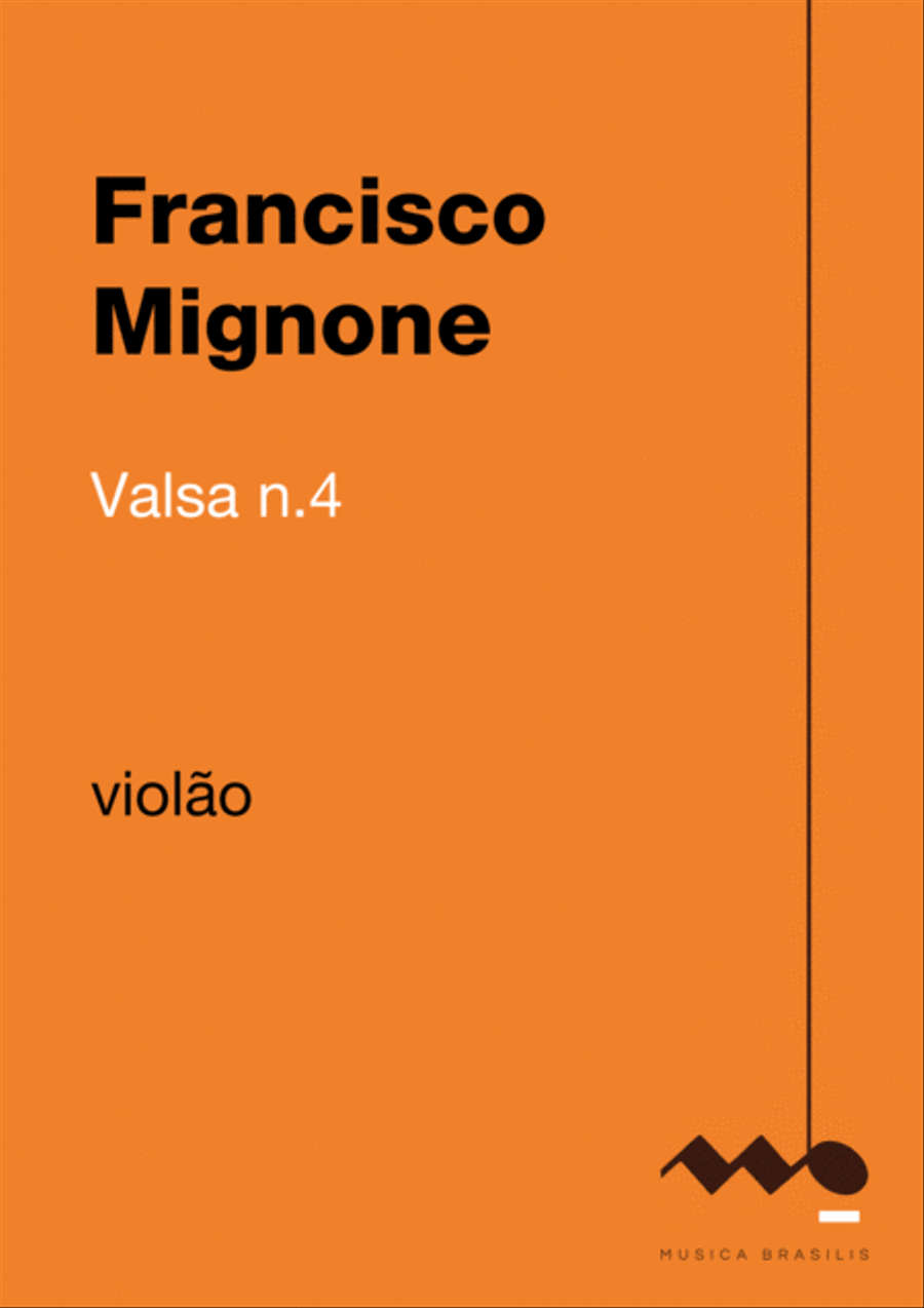 Valsa n.4 Classical Guitar scores gallery preview page 1