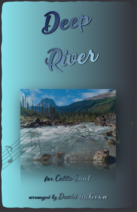 Book cover for Deep River, Gospel Song for Cello Duet
