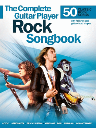 Book cover for The Complete Guitar Player: Rock Songbook