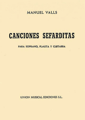 Book cover for Canciones Sefarditas