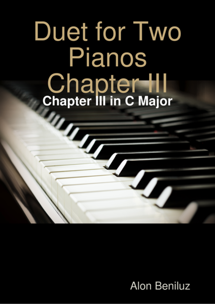 Duet for Two Pianos  - Chapter III in C Major image number null