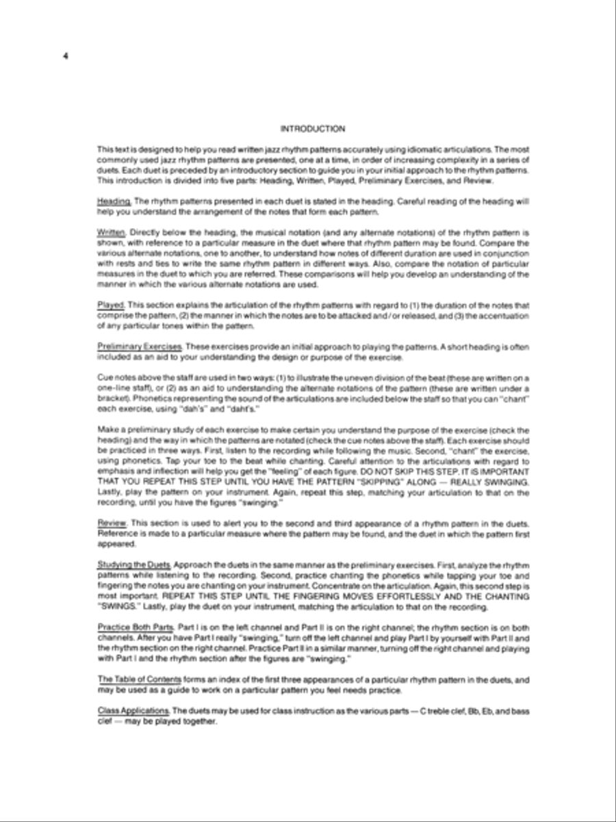 Reading Jazz Jazz Ensemble scores gallery preview page 4