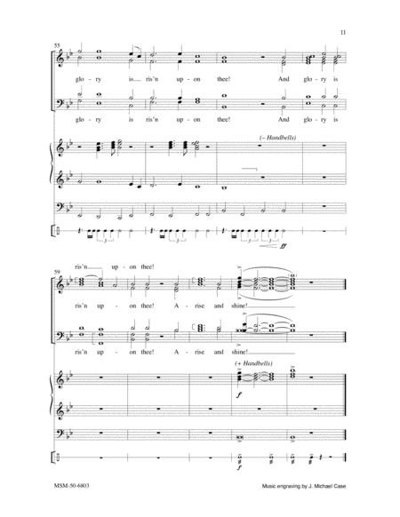 Arise and Shine! (Choral Score)
