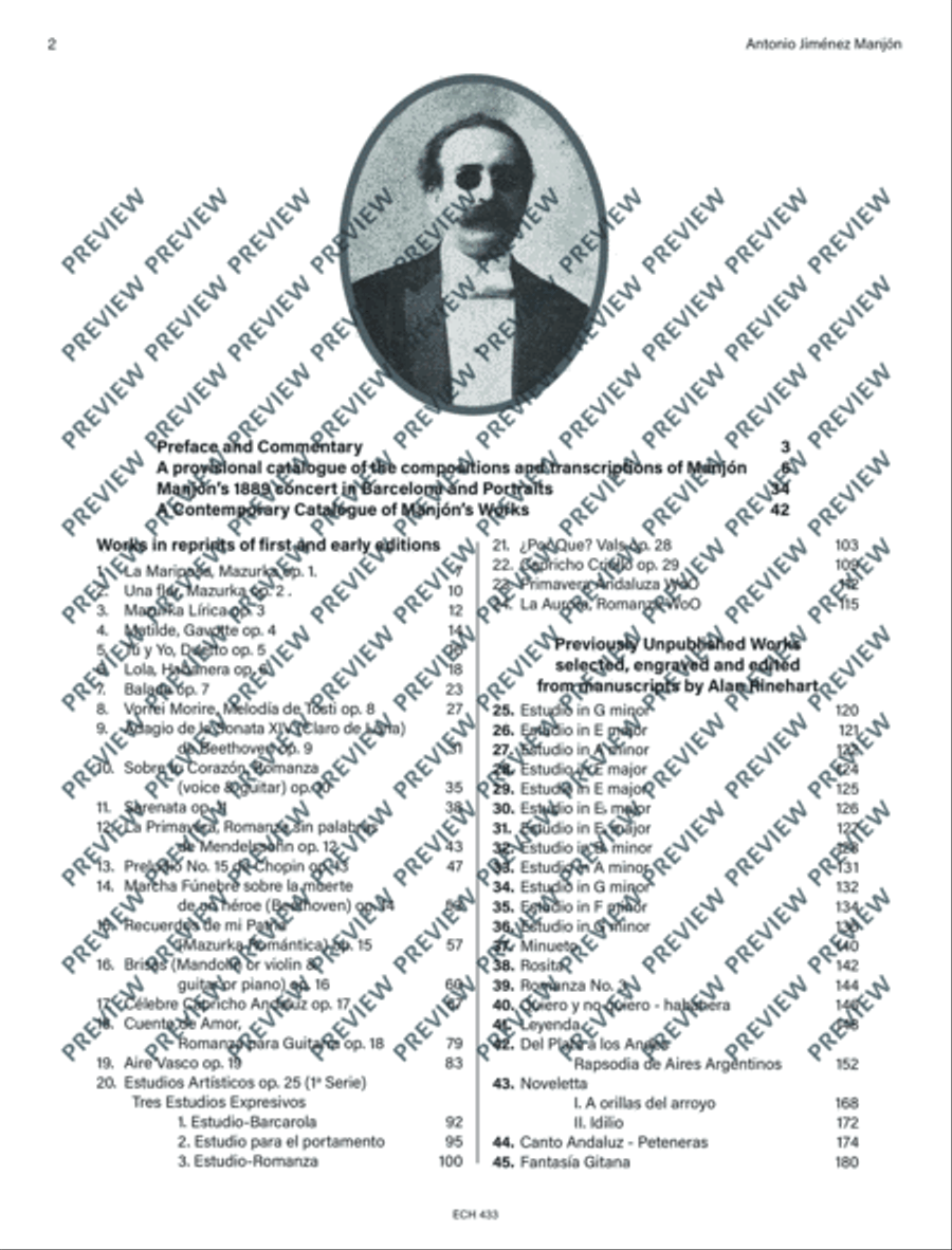 Collected Works for Guitar Classical Guitar scores gallery preview page 3