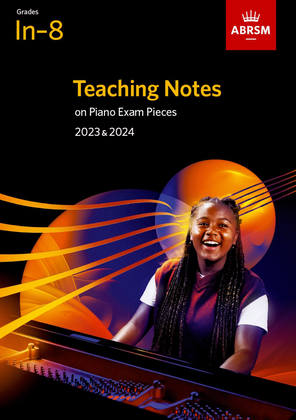 Book cover for Teaching Notes on Piano Exam Pieces 2023 & 2024