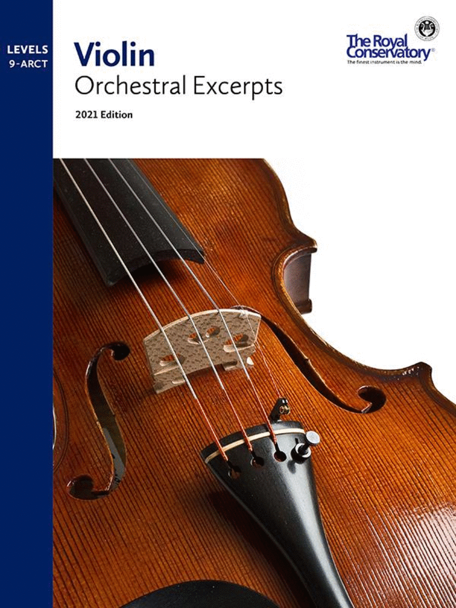 Violin Orchestral Excerpts 9-ARCT, 2021 Edition