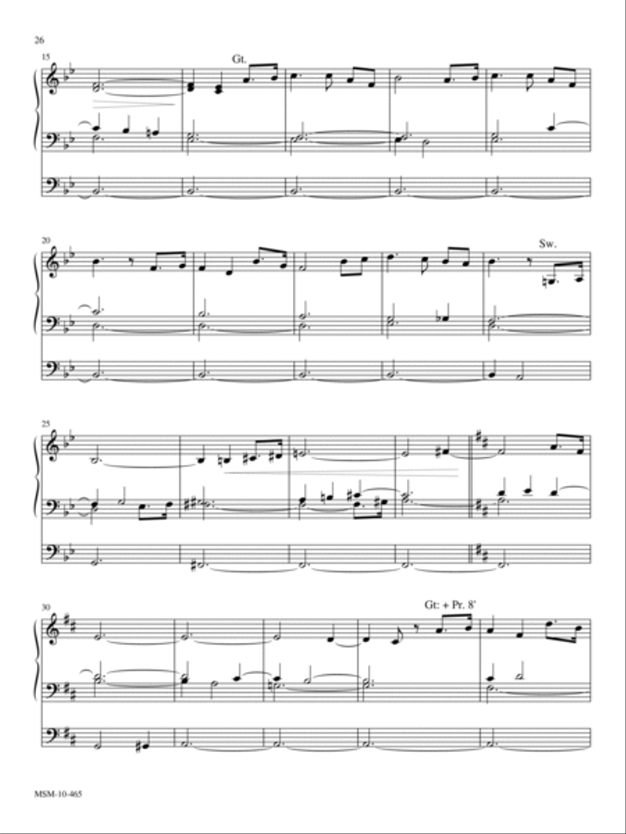 Rock of Ages Organ scores gallery preview page 2