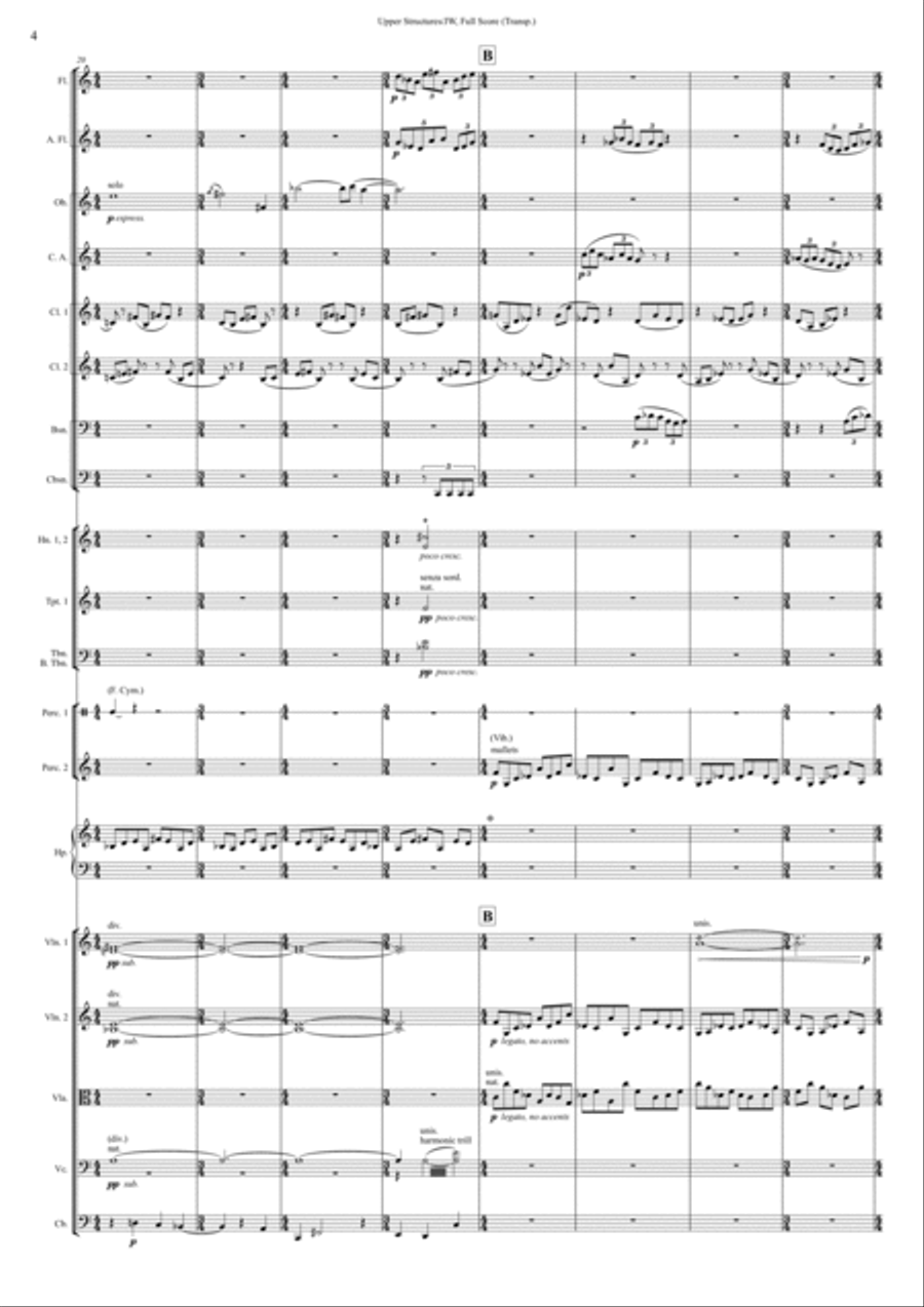 Upper Structures Full Orchestra scores gallery preview page 6
