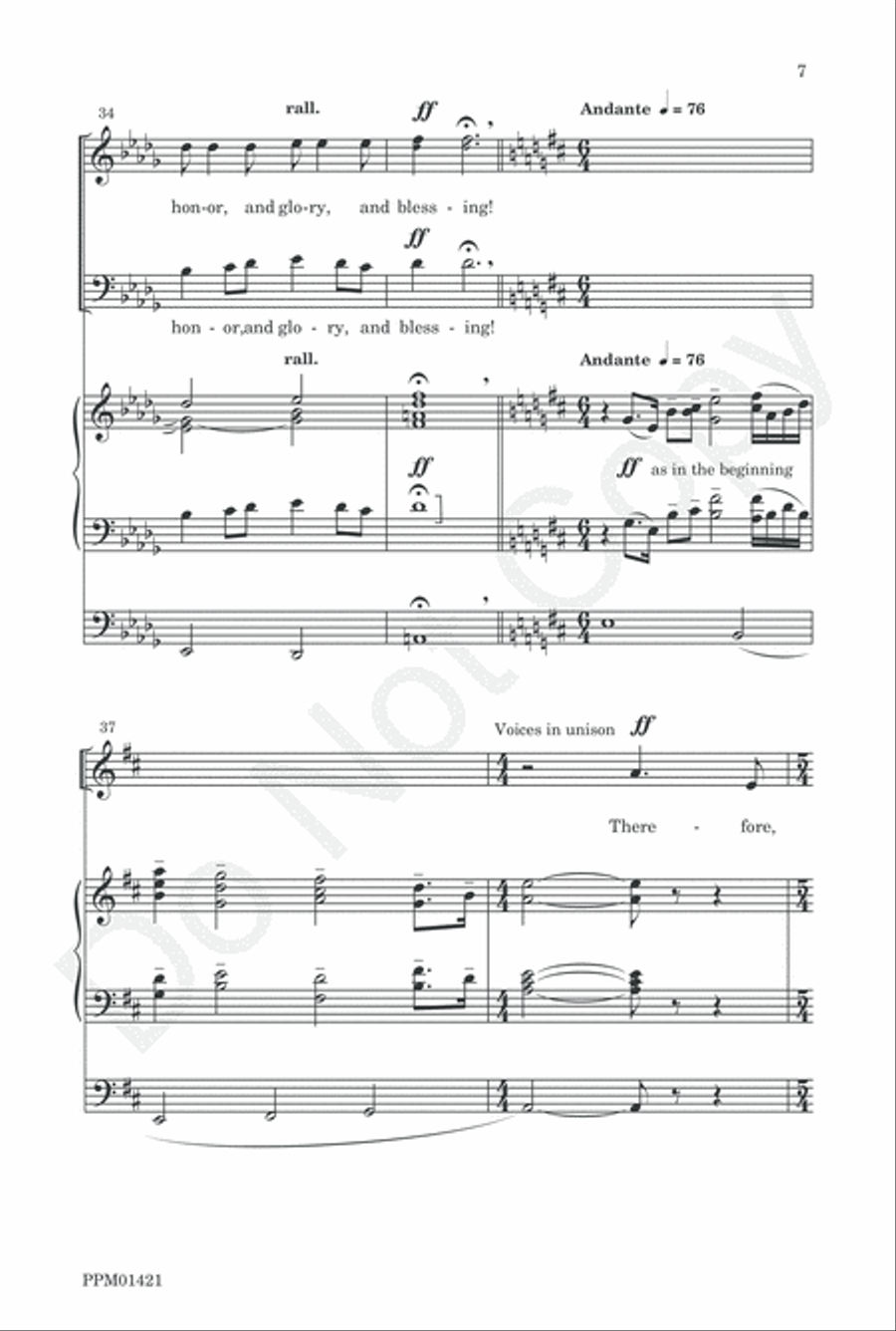 Christ the Lord is King 2-Part scores gallery preview page 10