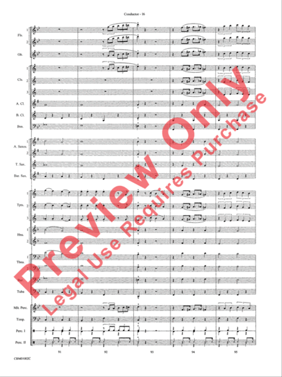 Chicago! (from the Musical Chicago!) Concert Band scores gallery preview page 19