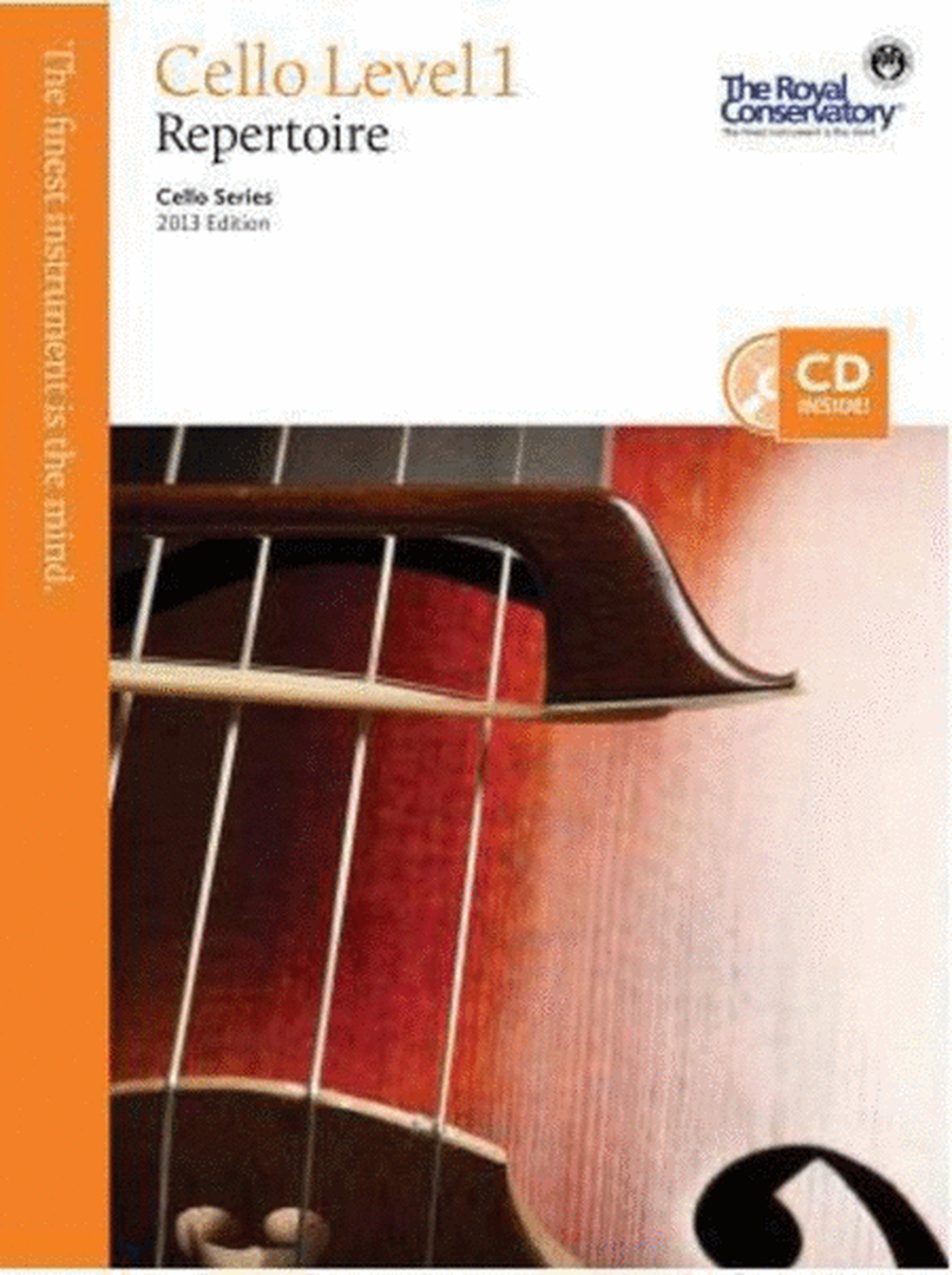 Cello Repertoire Lev 1 Cello Series 2013 Ed