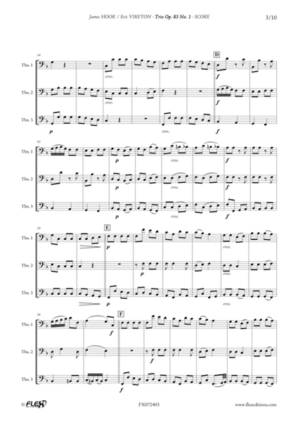 Trio Opus 83 No. 1 image number null