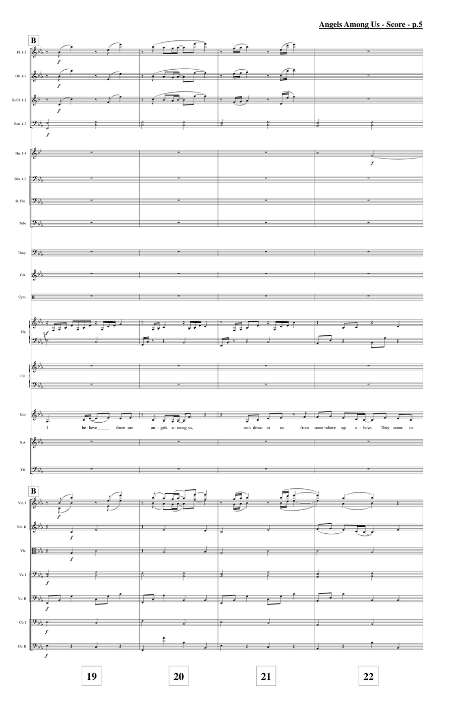 Angels Among Us Choir scores gallery preview page 6