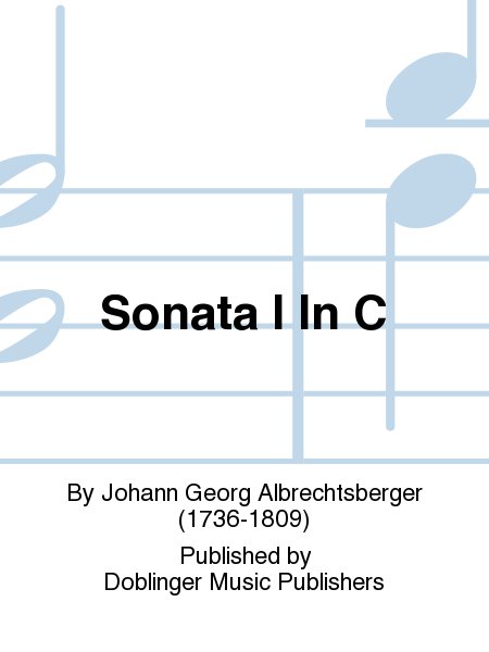 Sonata I In C