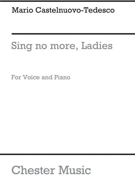 Sigh No More Ladies (Voice/Piano)