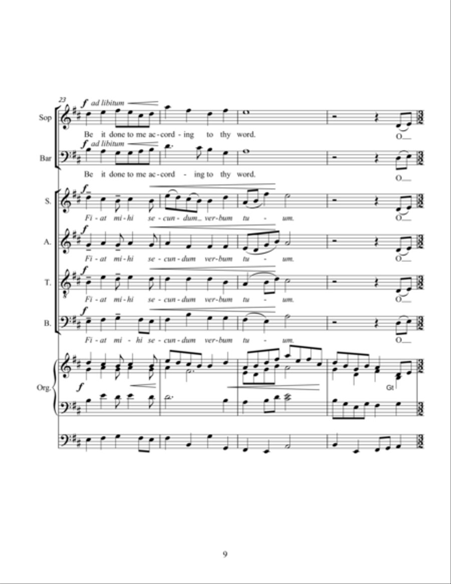 A Marian Tripych 4-Part scores gallery preview page 9