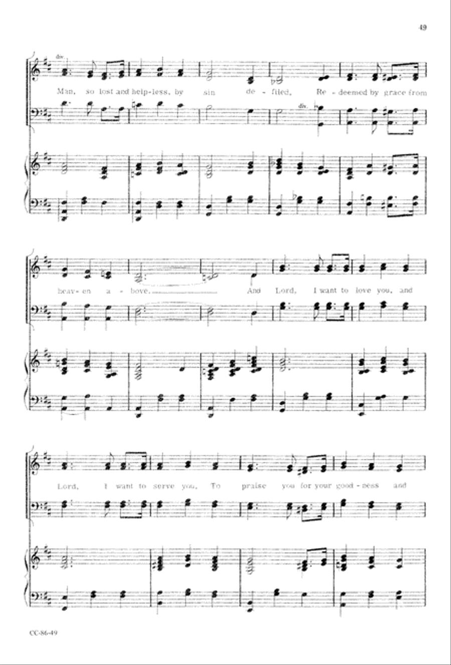 Angels' Song Angels' Song 4-Part scores gallery preview page 51