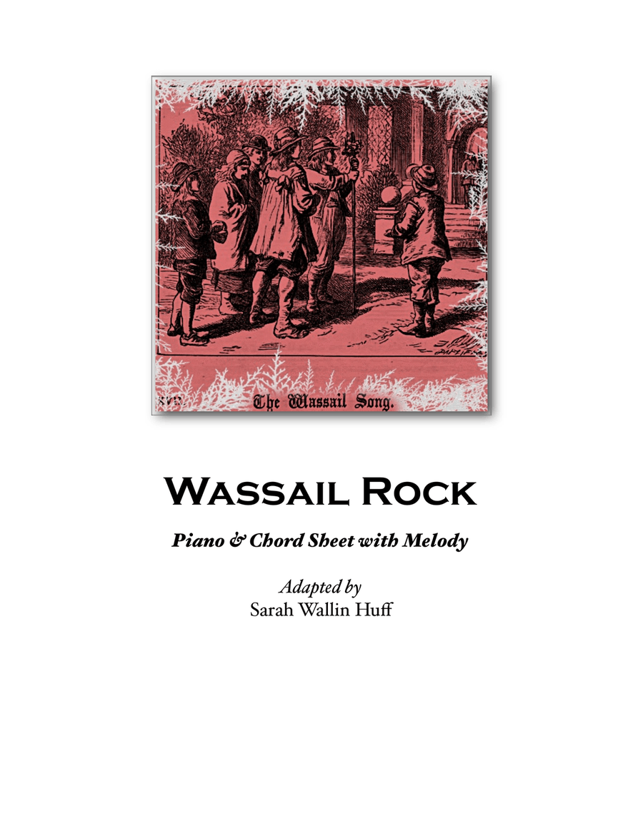 Wassail Rock (C Major) Piano, Vocal scores gallery preview page 1