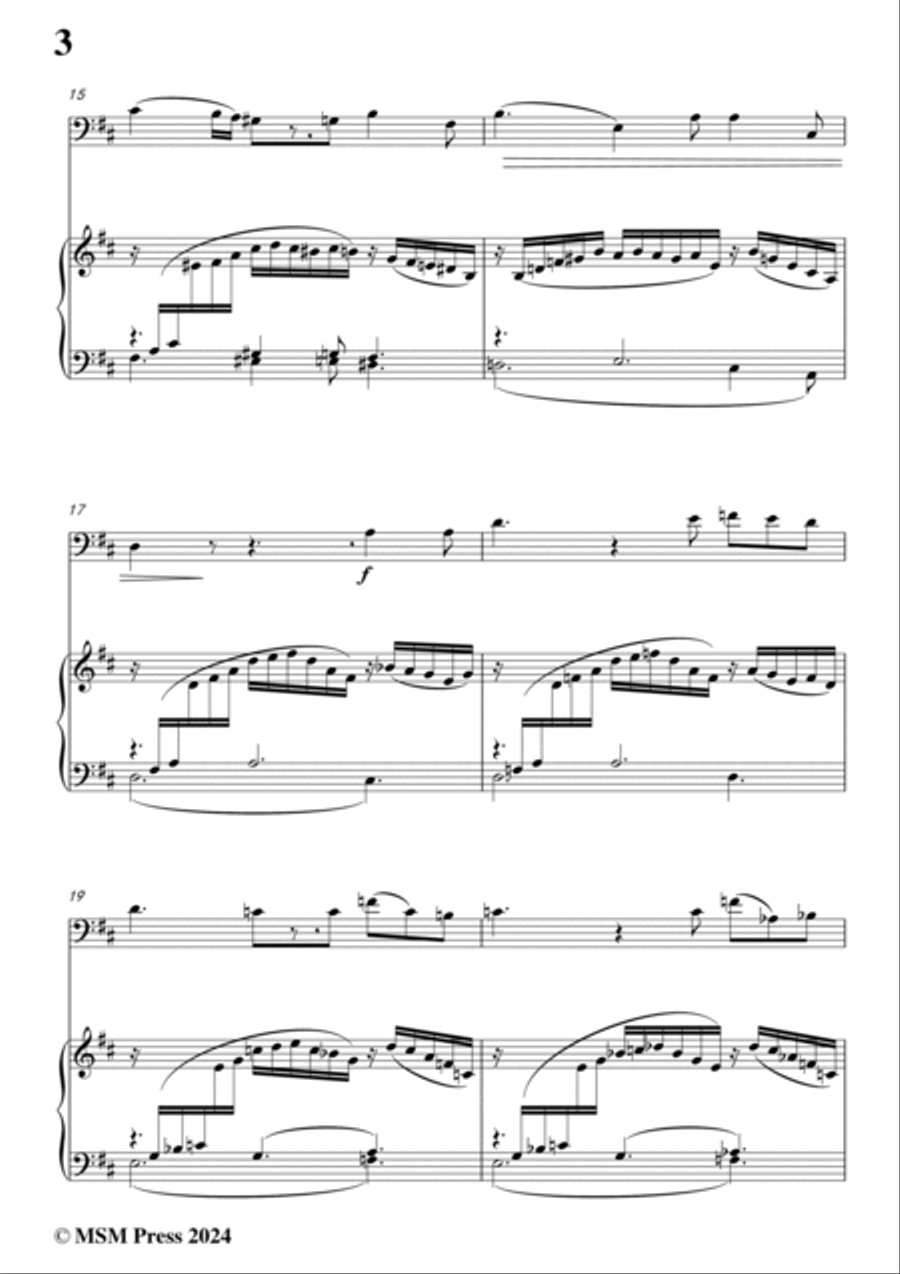Berlioz-Le Spectre de la Rose,for Cello and Piano Voice scores gallery preview page 4