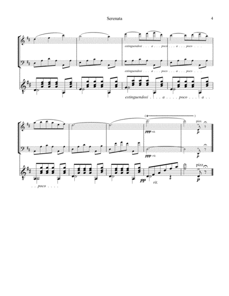 Serenata Rimpianto Op. 6 for violin, cello and guitar image number null