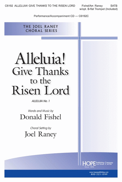 Alleluia! Give Thanks to the Risen Lord image number null