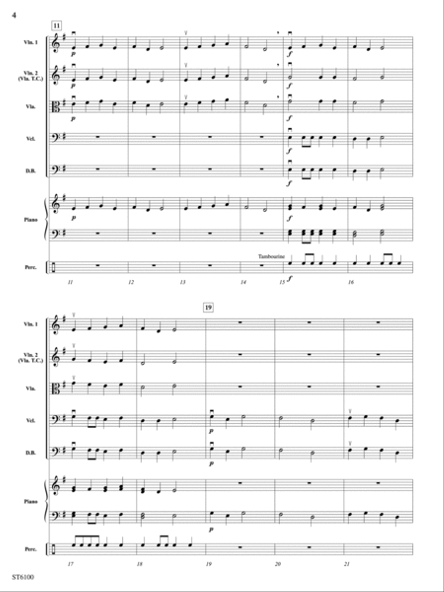 Dragon Slayer: Score String Orchestra scores gallery preview page 4