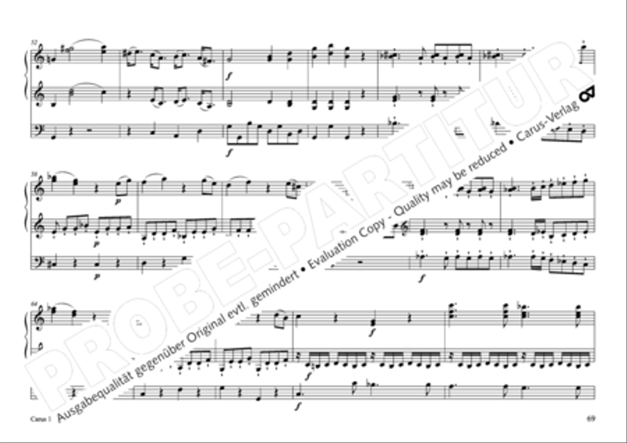 17 Church sonatas 17 Church sonatas Organ Solo scores gallery preview page 70