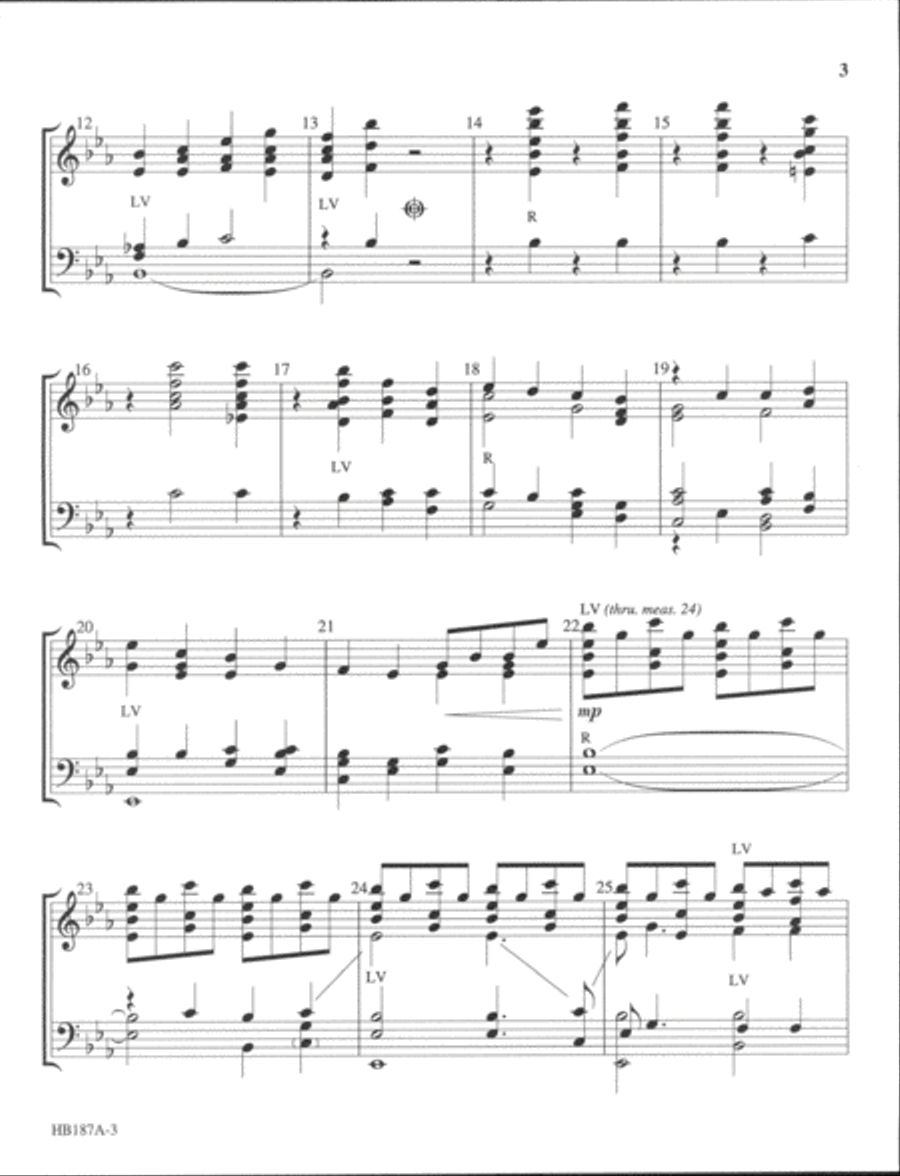 Let Us Break Bread Together 5-Octaves scores gallery preview page 3