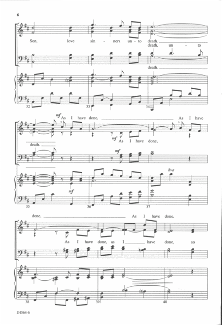So Do Ye Also 4-Part scores gallery preview page 5