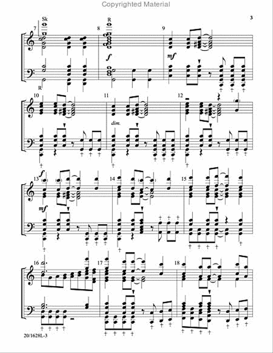 Celebration on Azmon 5-Octaves scores gallery preview page 3