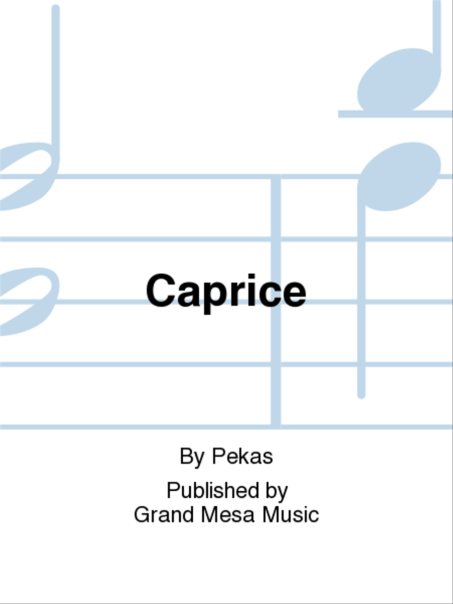 Caprice Caprice Baritone Horn TC scores gallery preview page 1