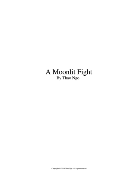 A Moonlit Fight (Full Score and all parts)