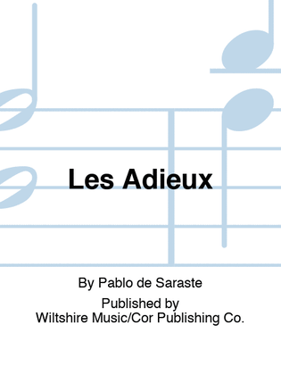 Book cover for Les Adieux