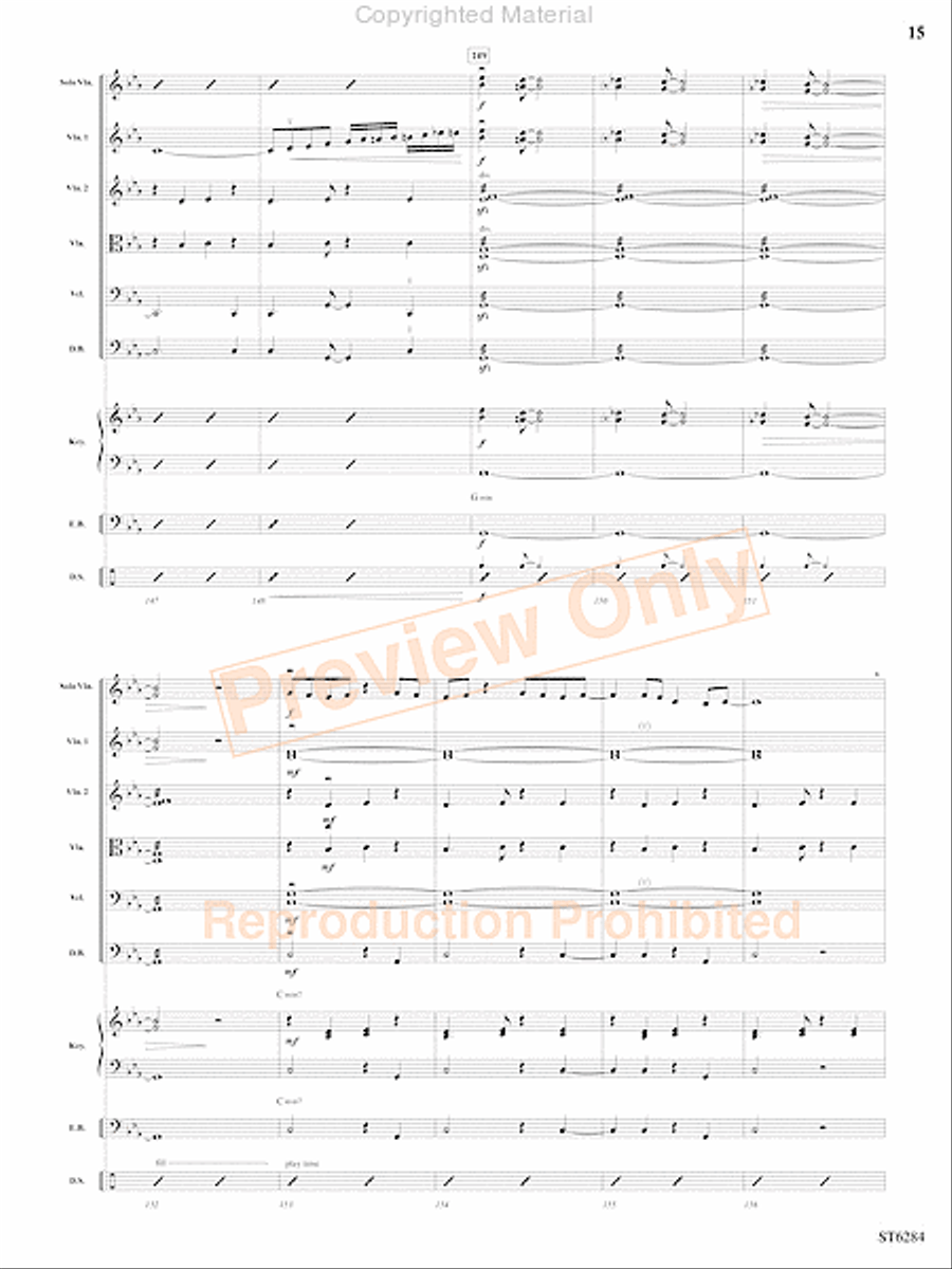 Watch Out! String Orchestra scores gallery preview page 16