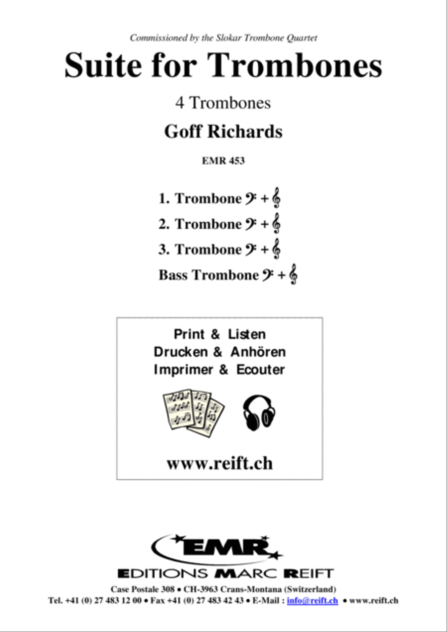 Suite Trombone Quartet scores gallery preview page 2