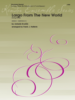 Book cover for Largo From The New World (Going Home)