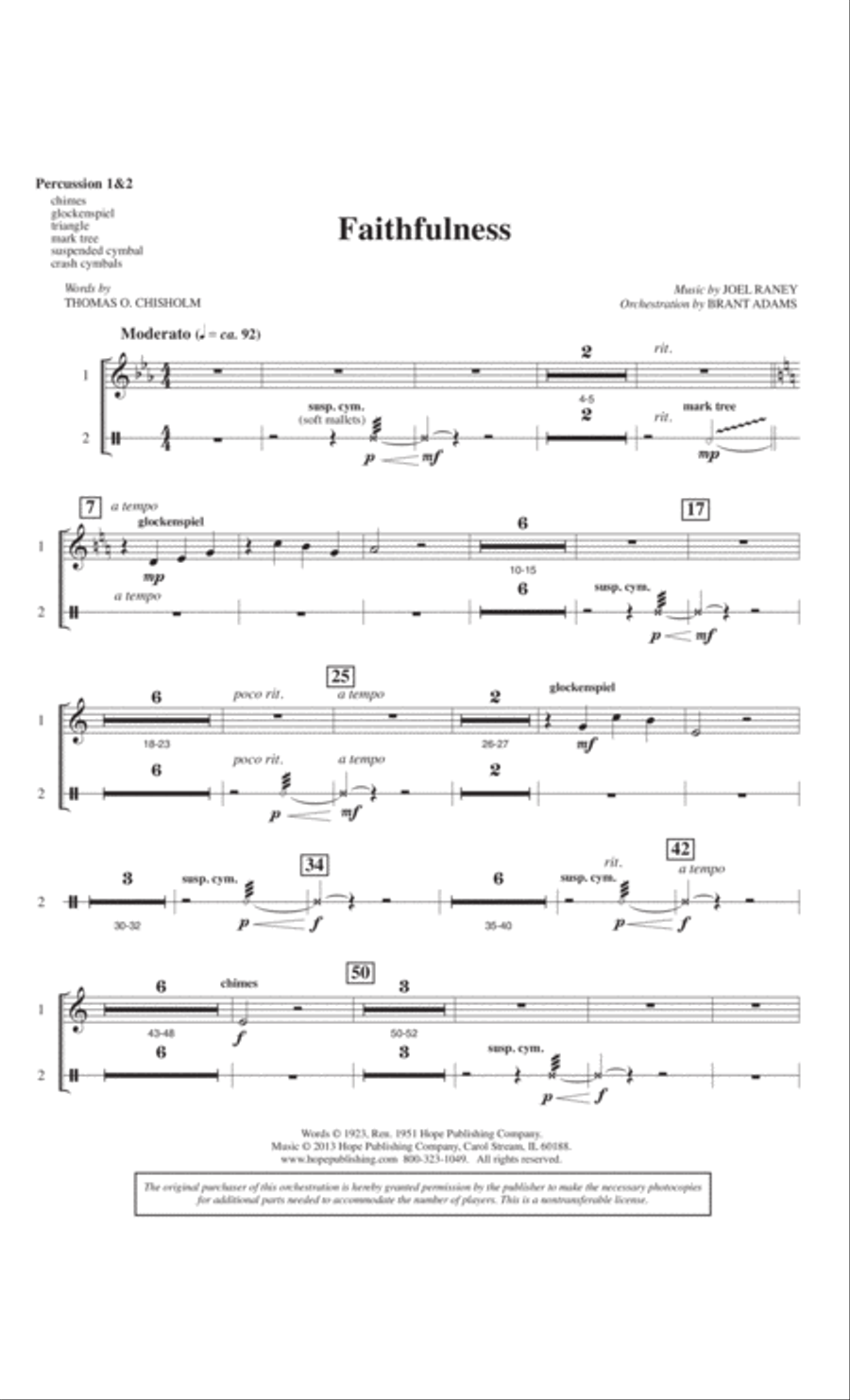 Faithfulness Faithfulness 4-Part scores gallery preview page 50