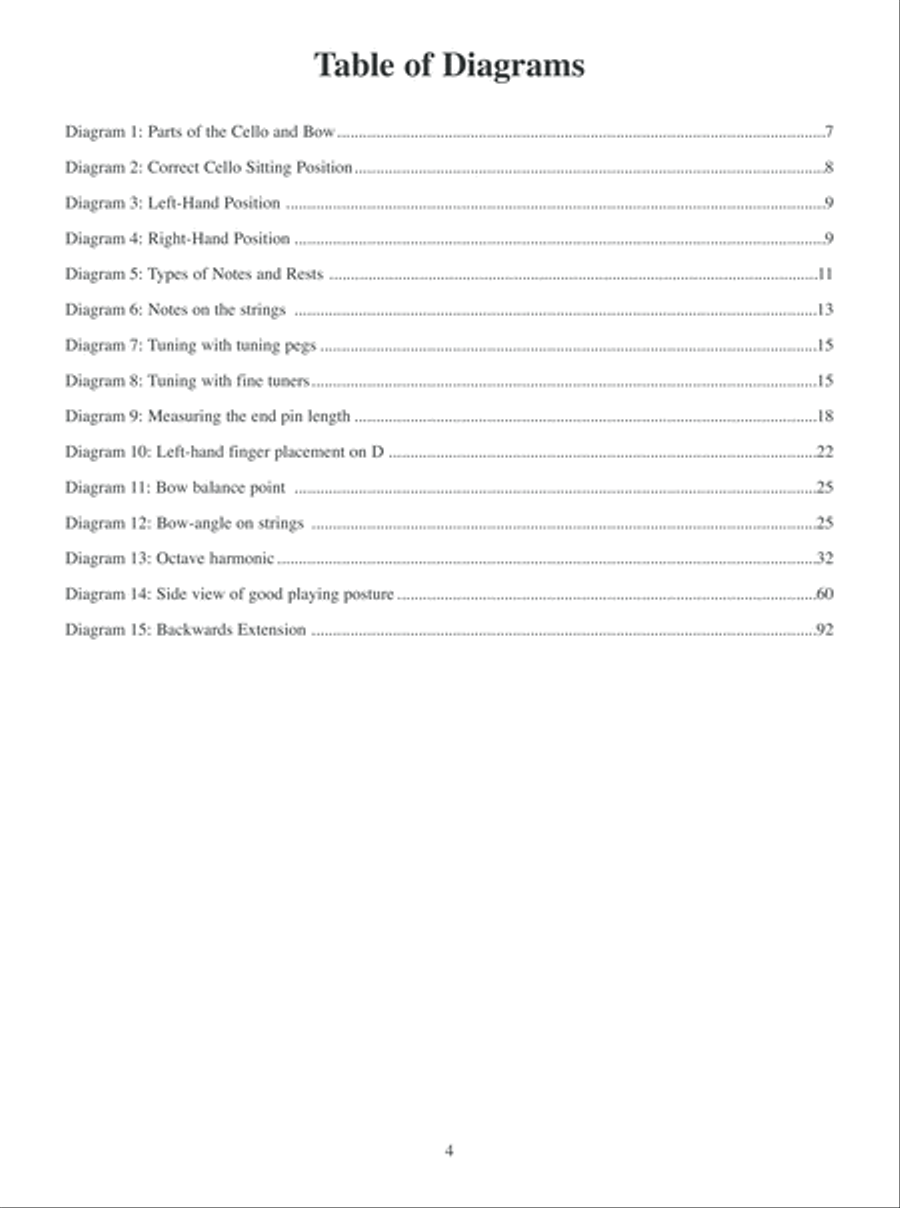 Modern Cello Method, Grade 1 Cello scores gallery preview page 5